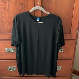 Old Navy luxe black short sleeve XL Tall